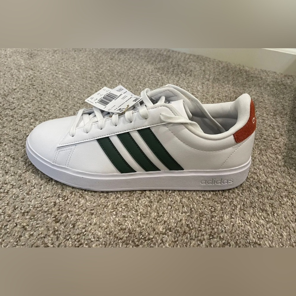 Adidas Men's Size 12 White Grand Court 2.0 Tennis Shoe Sneaker NIB